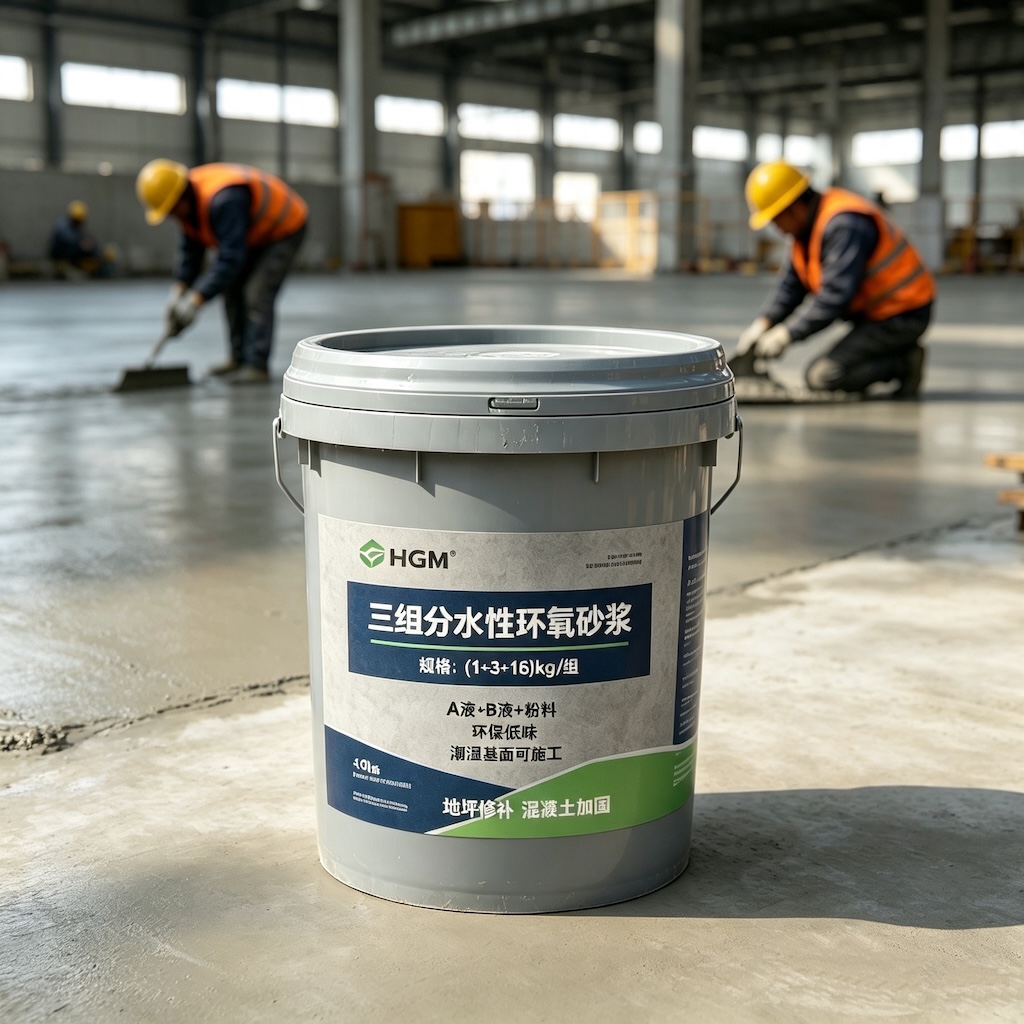 玉门三组份水性环氧砂浆